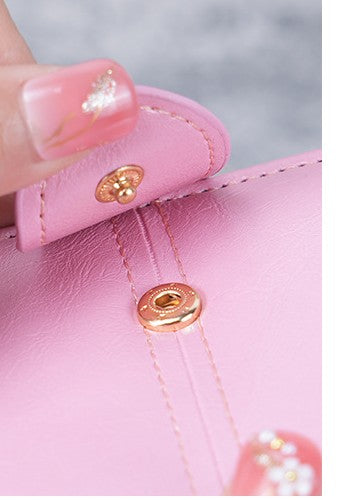 Women's Wallet with Zipper Coin Pocket and Multi Card Slots